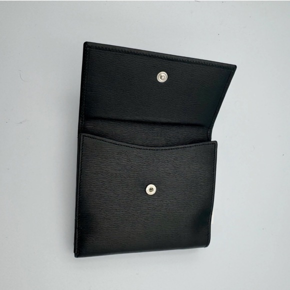 GUCCI Black Leather Wallet-  NEW - Picture 2 of 5